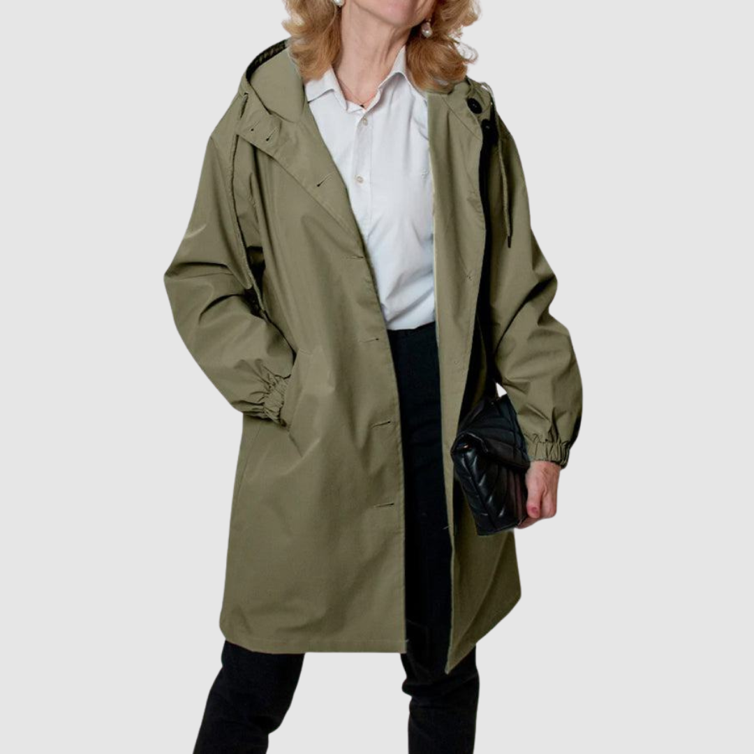 Magdaléna - Oversize-Jacke mit Kapuze