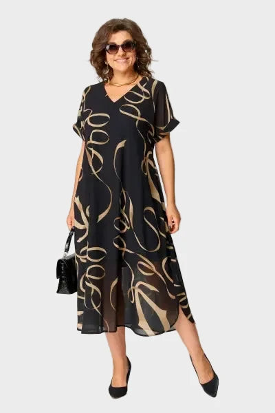 Lena | Fliessendes Frühlings- und Sommerkleid