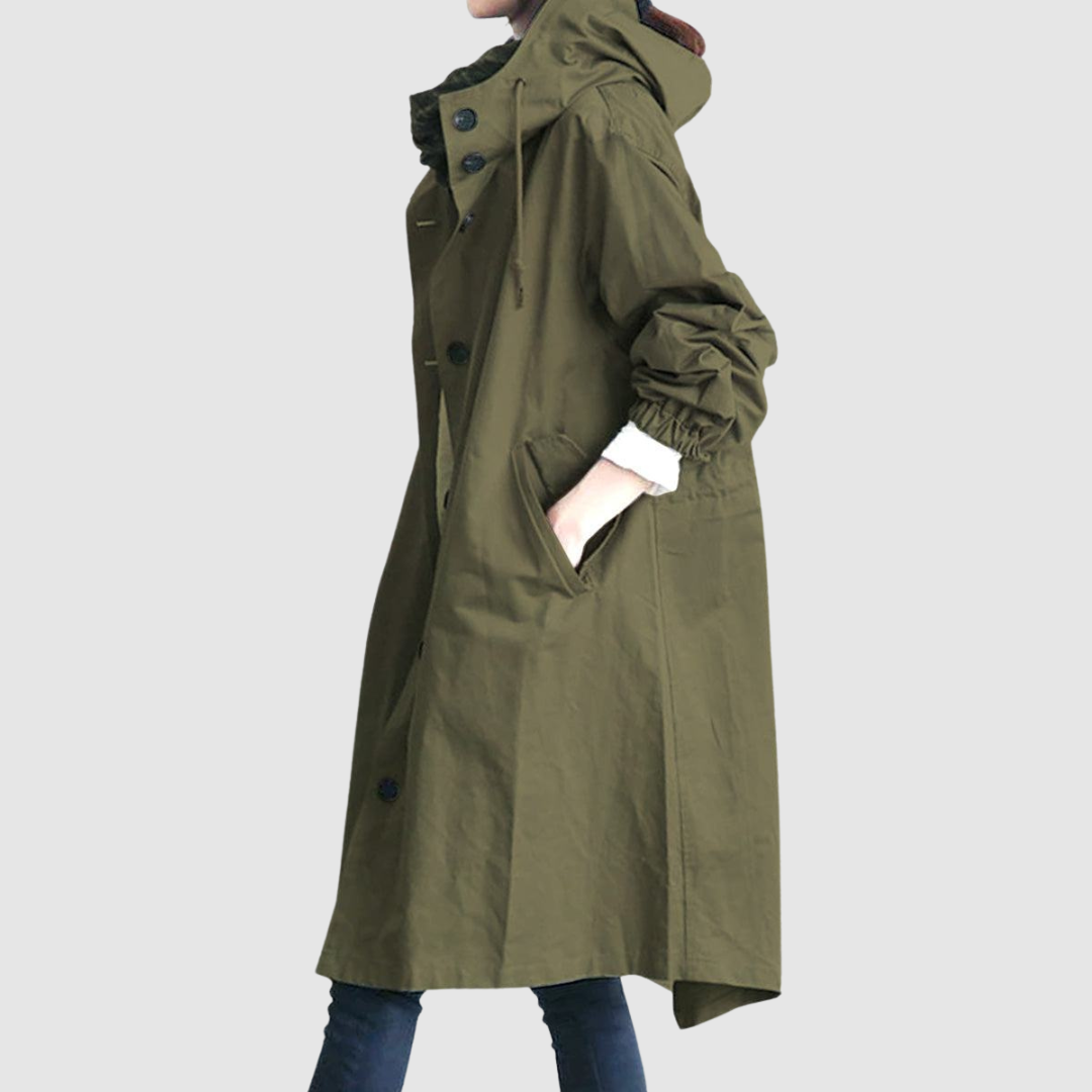 Magdaléna - Oversize-Jacke mit Kapuze