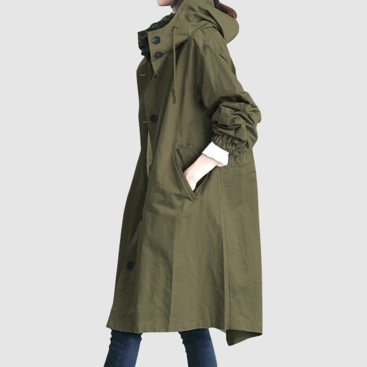 Magdaléna - Oversize-Jacke mit Kapuze