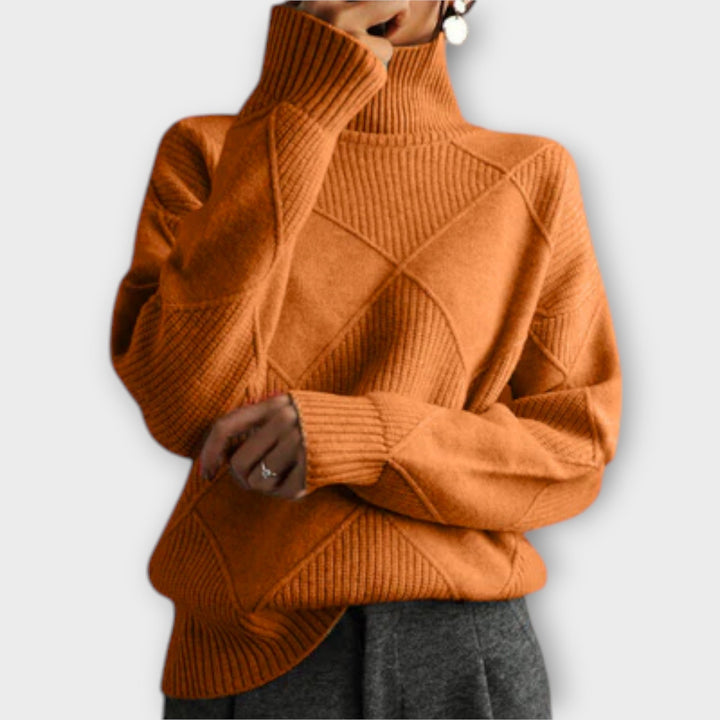 Melanie | Bequemer Rollkragenpullover