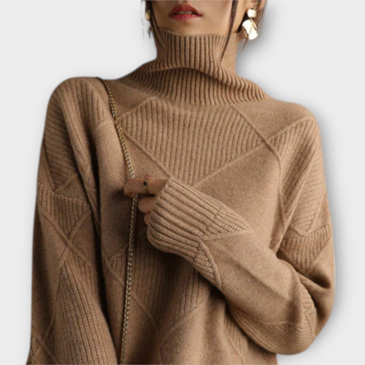 Melanie | Bequemer Rollkragenpullover