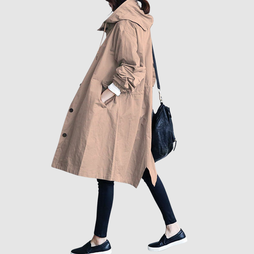 Magdaléna - Oversize-Jacke mit Kapuze