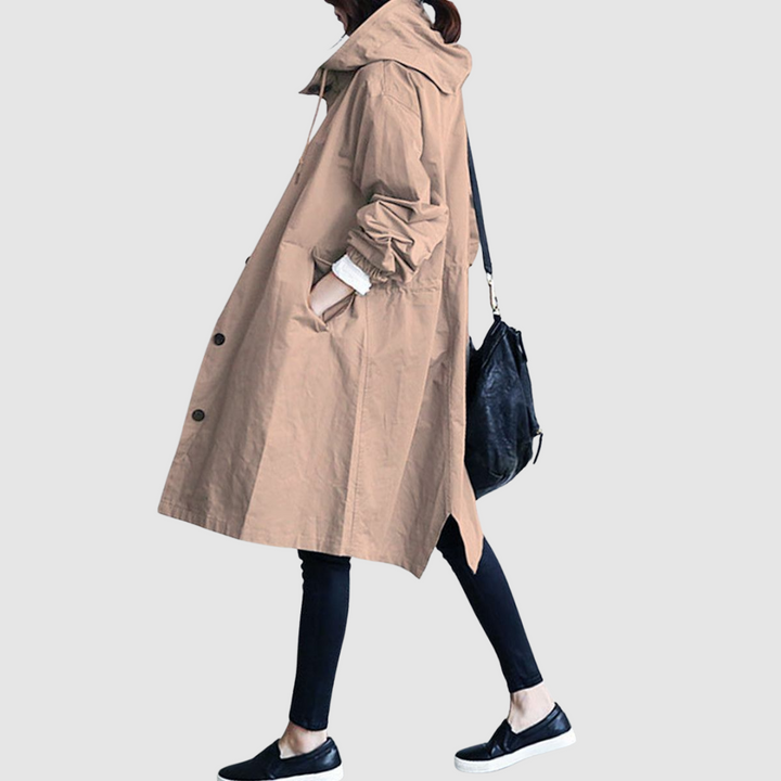 Magdaléna - Oversize-Jacke mit Kapuze