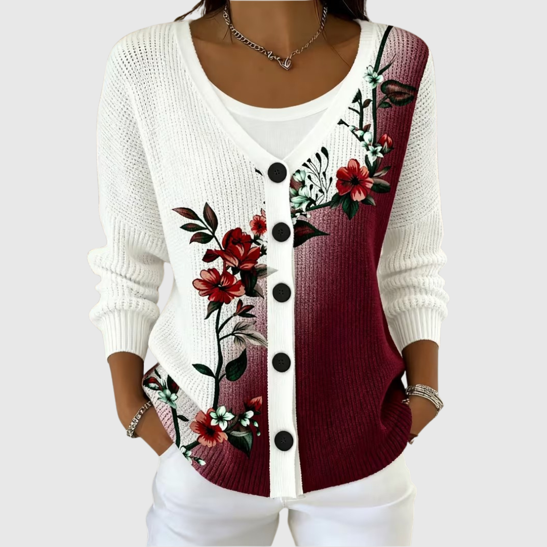 Vera | Cardigan im bequemen Strick mit Knöpfen