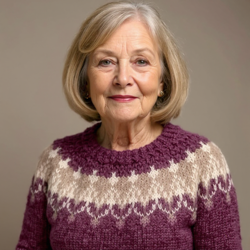 Dorota - Vintage-Pullover