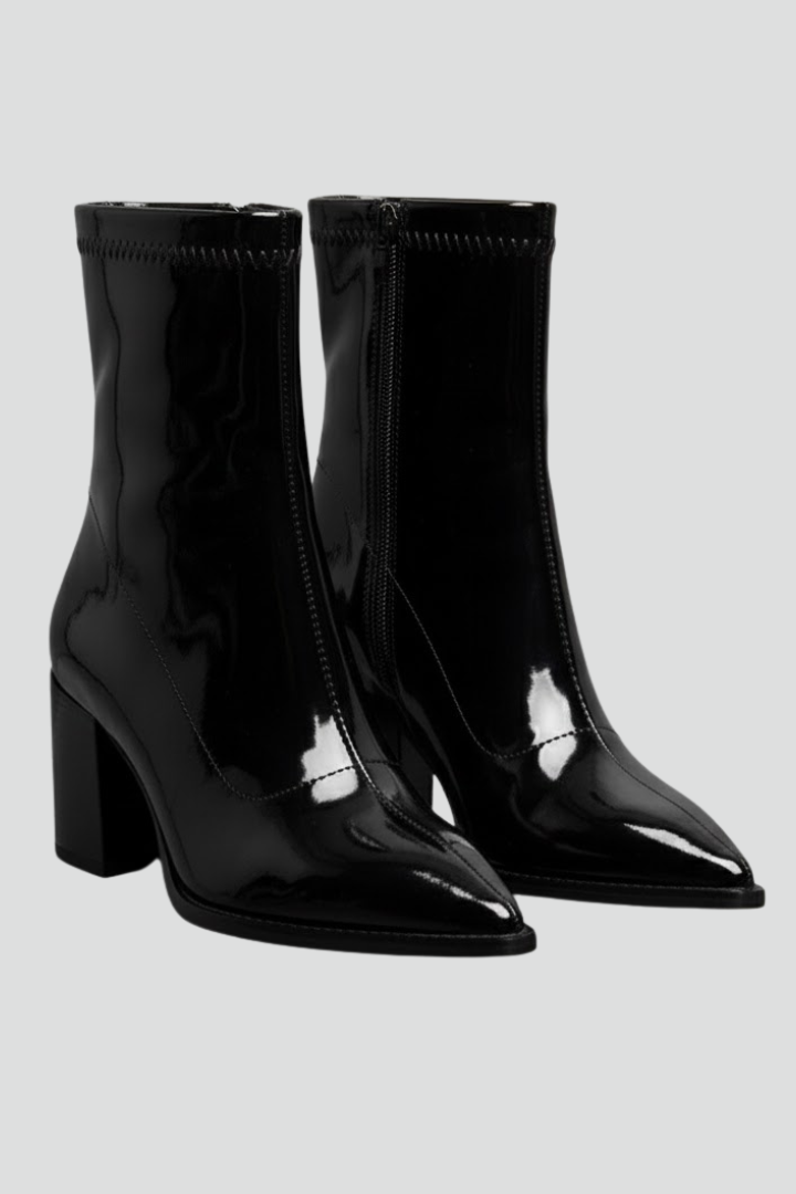 Bianca | Ankle Boots mit niedrigem Blockabsatz