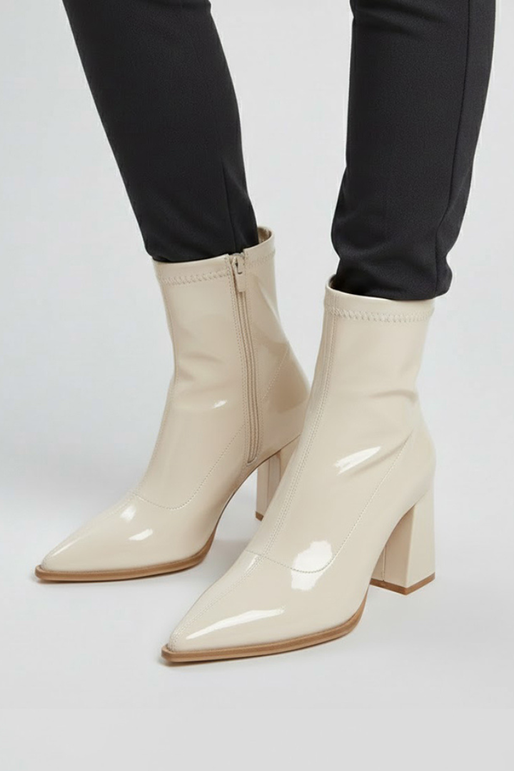 Bianca | Ankle Boots mit niedrigem Blockabsatz