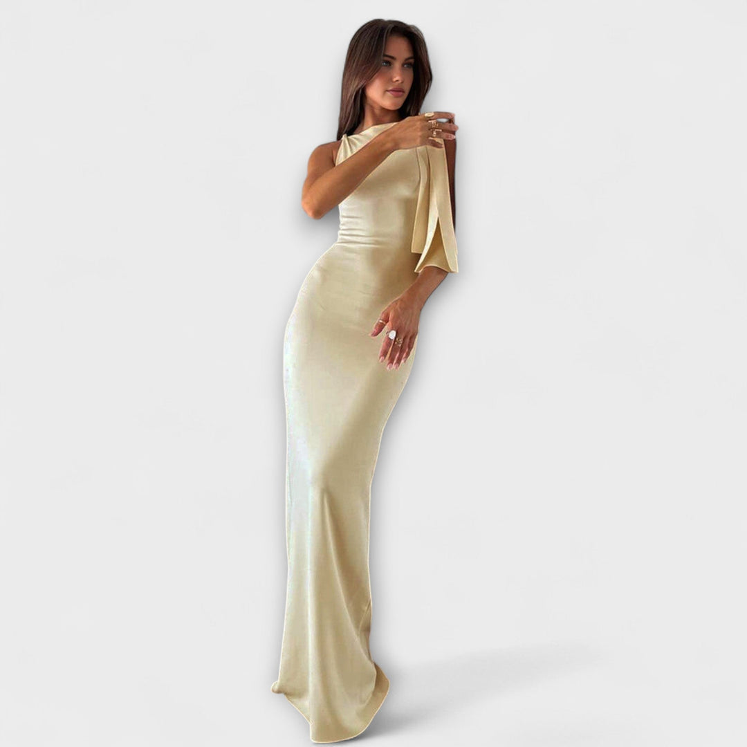Chloé | Maxikleid mit Knotendetail