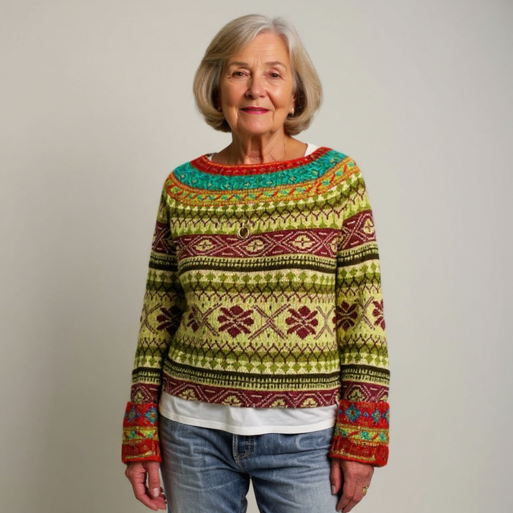 Barbara - Vintage-Pullover