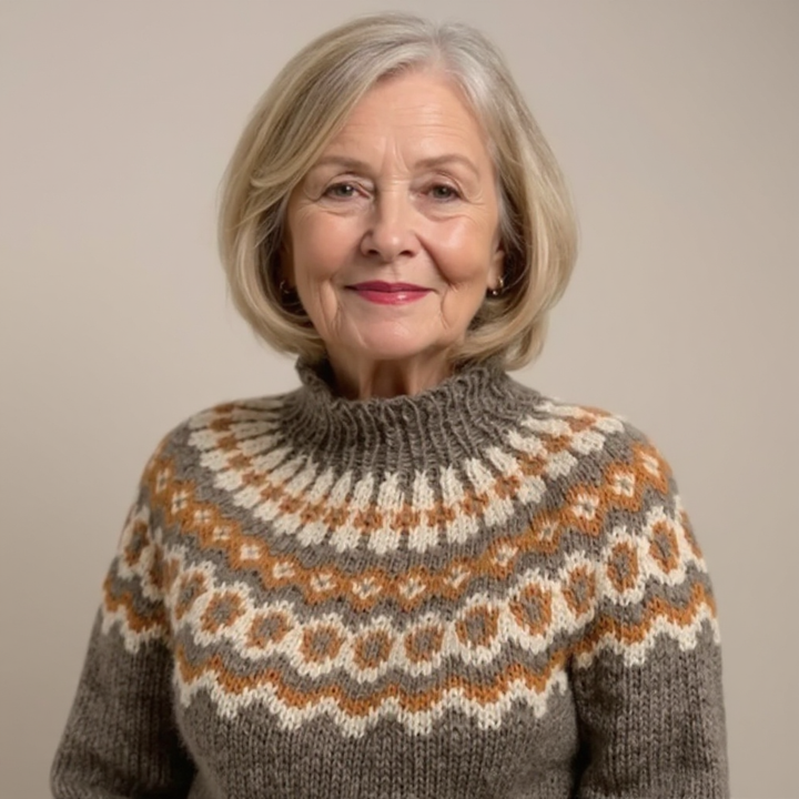 Amelia - Vintage-Pullover