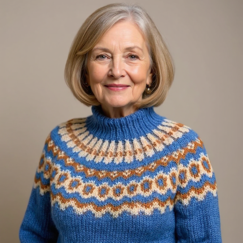 Amelia - Vintage-Pullover