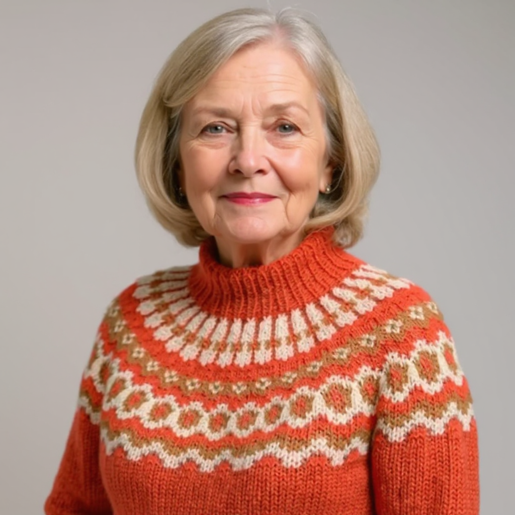 Amelia - Vintage-Pullover