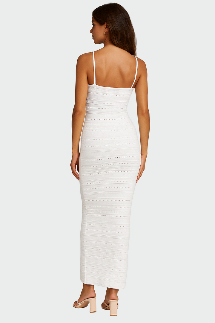 Emily | Elegantes Maxikleid mit schmalen Trägern