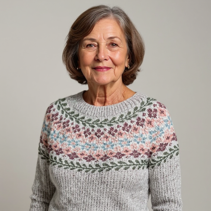 Jadwiga - Vintage-Pullover