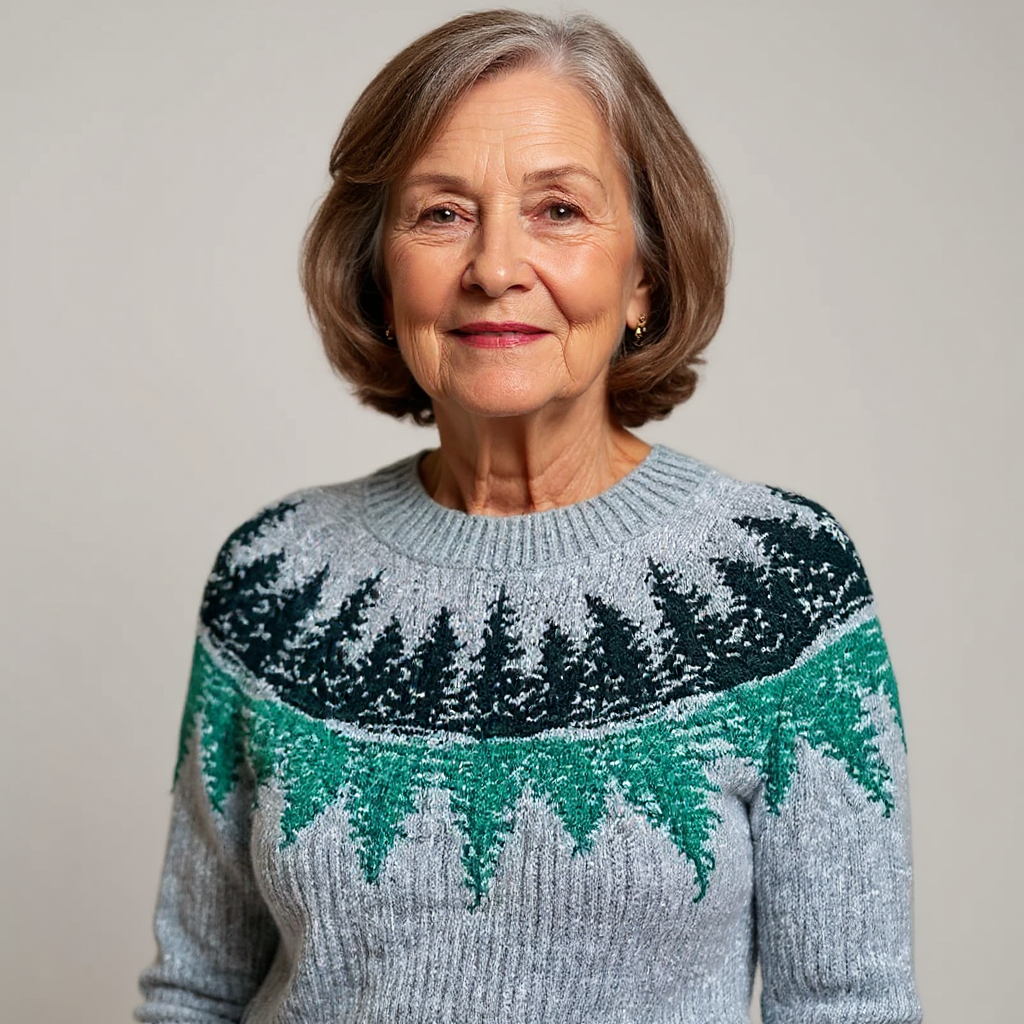 Wiktoria - Vintage Wollpullover