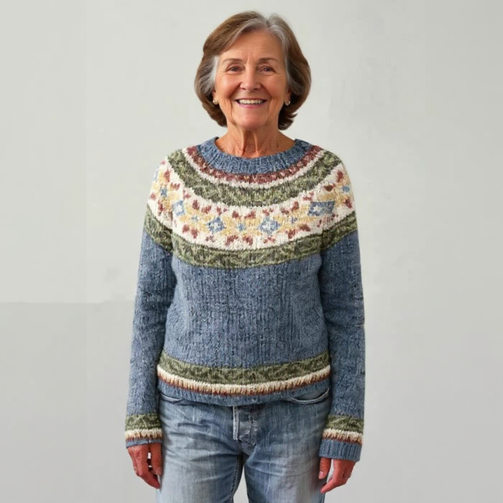 Grażyna - Vintage-Wollpullover