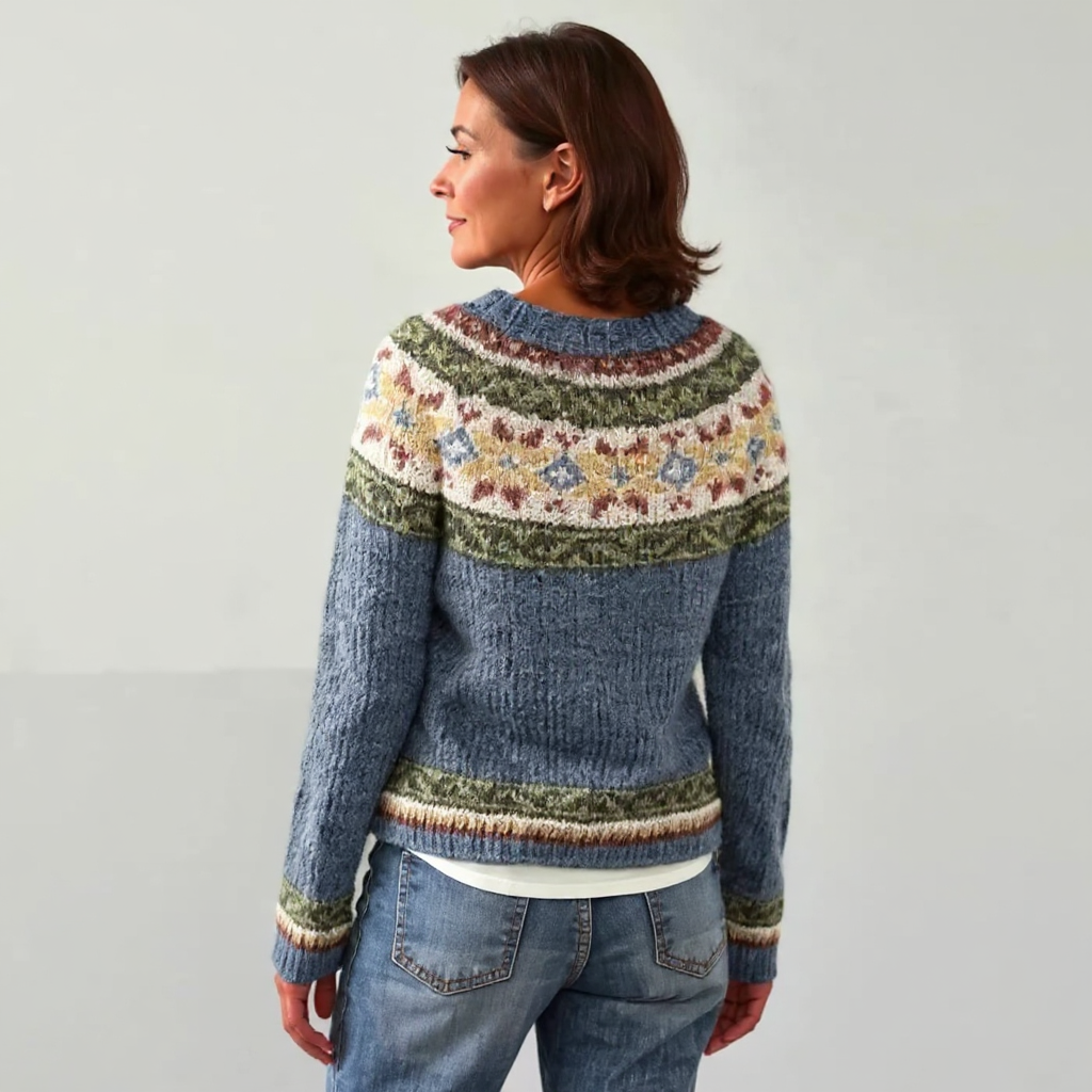 Grażyna - Vintage-Wollpullover