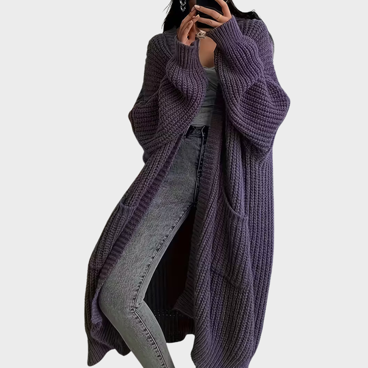Piper | Langer Strick-Cardigan für Frauen