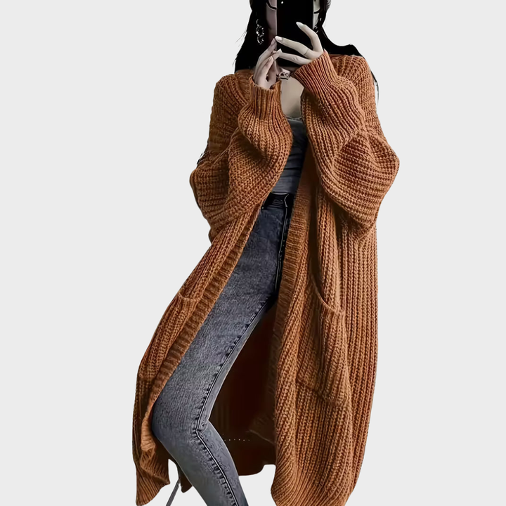 Piper | Langer Strick-Cardigan für Frauen