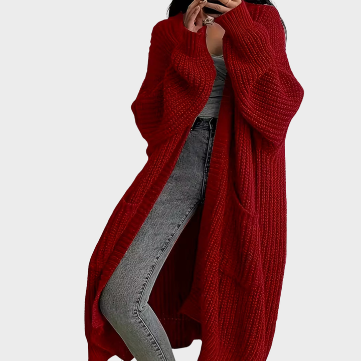 Piper | Langer Strick-Cardigan für Frauen