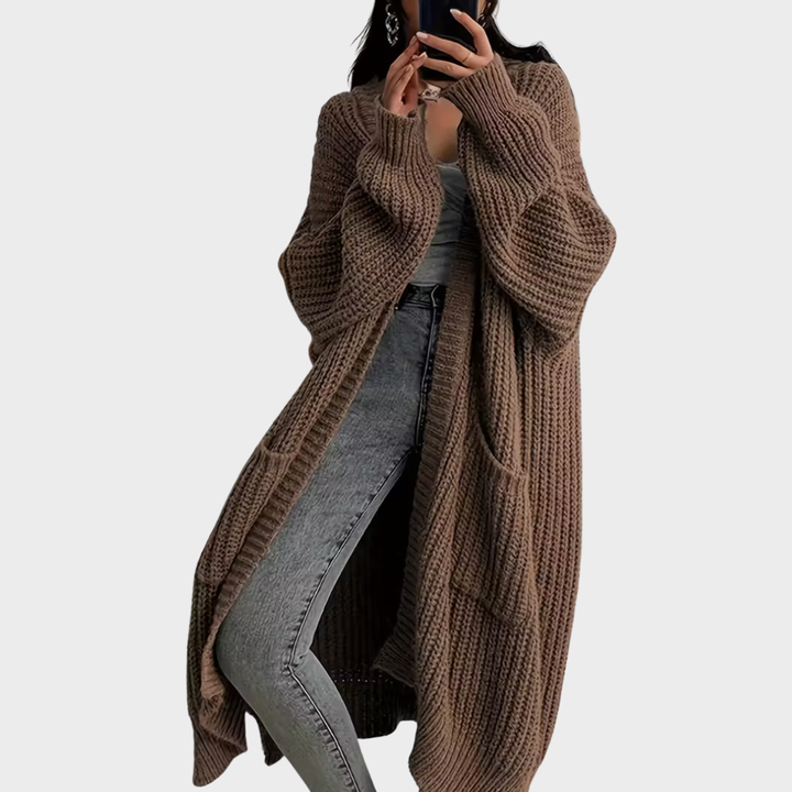 Piper | Langer Strick-Cardigan für Frauen