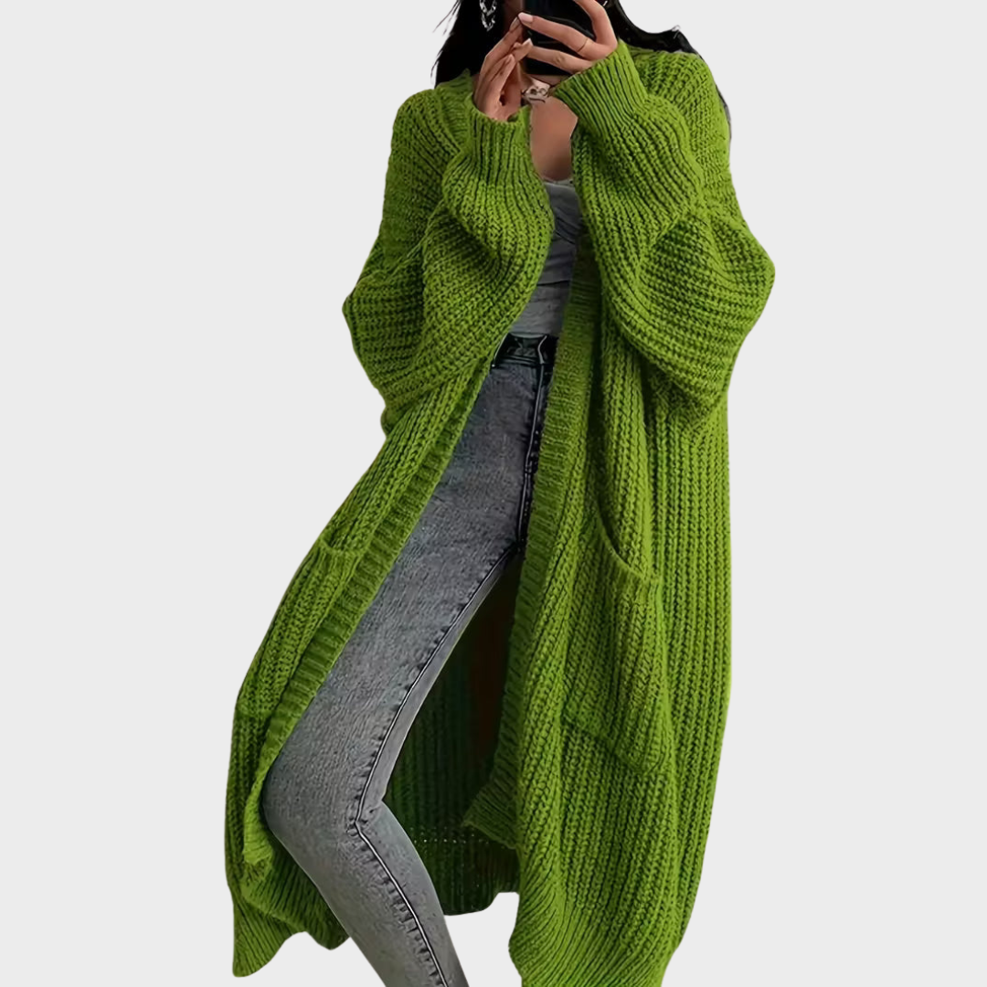 Piper | Langer Strick-Cardigan für Frauen