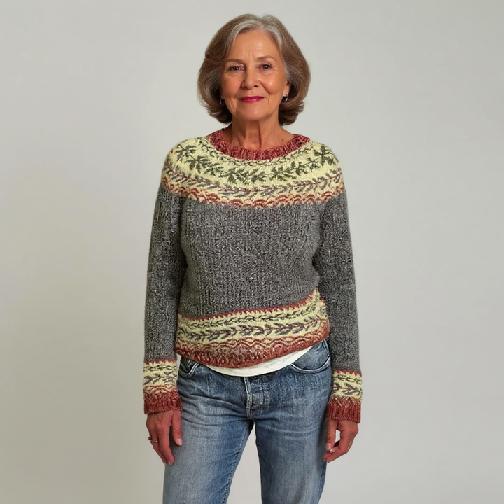 Oliwia - Vintage-Pullover