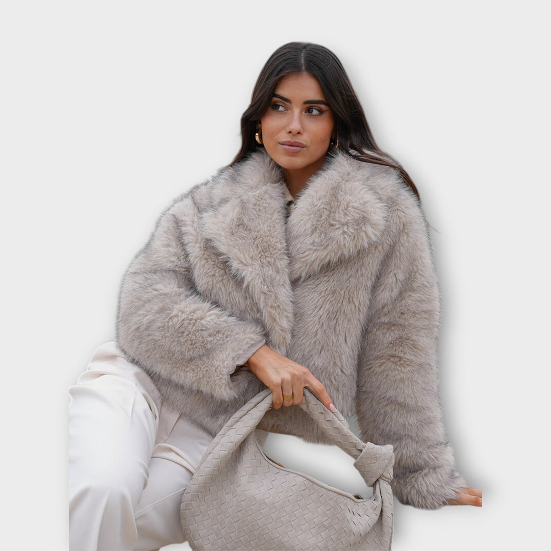 Margarida - Lammfellmantel