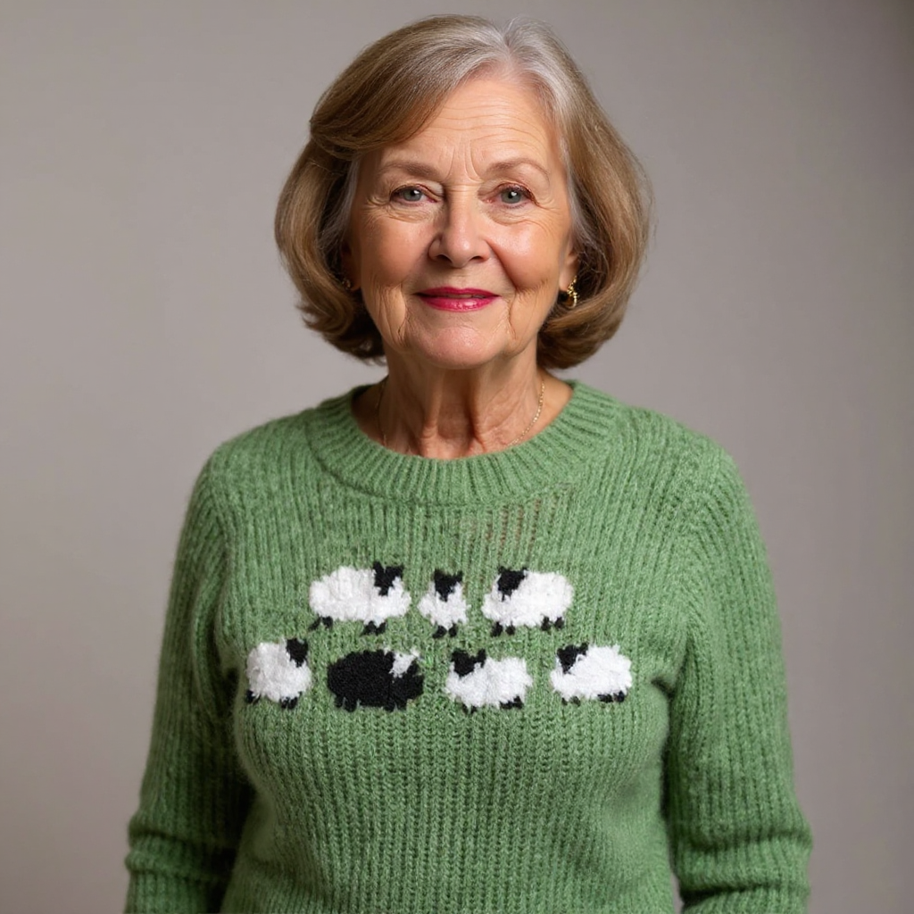 Alicja - Vintage-Pullover