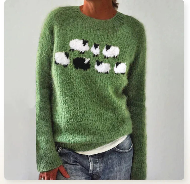 Alicja - Vintage-Pullover
