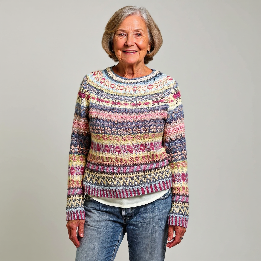 Zuzanna - Vintage-Pullover