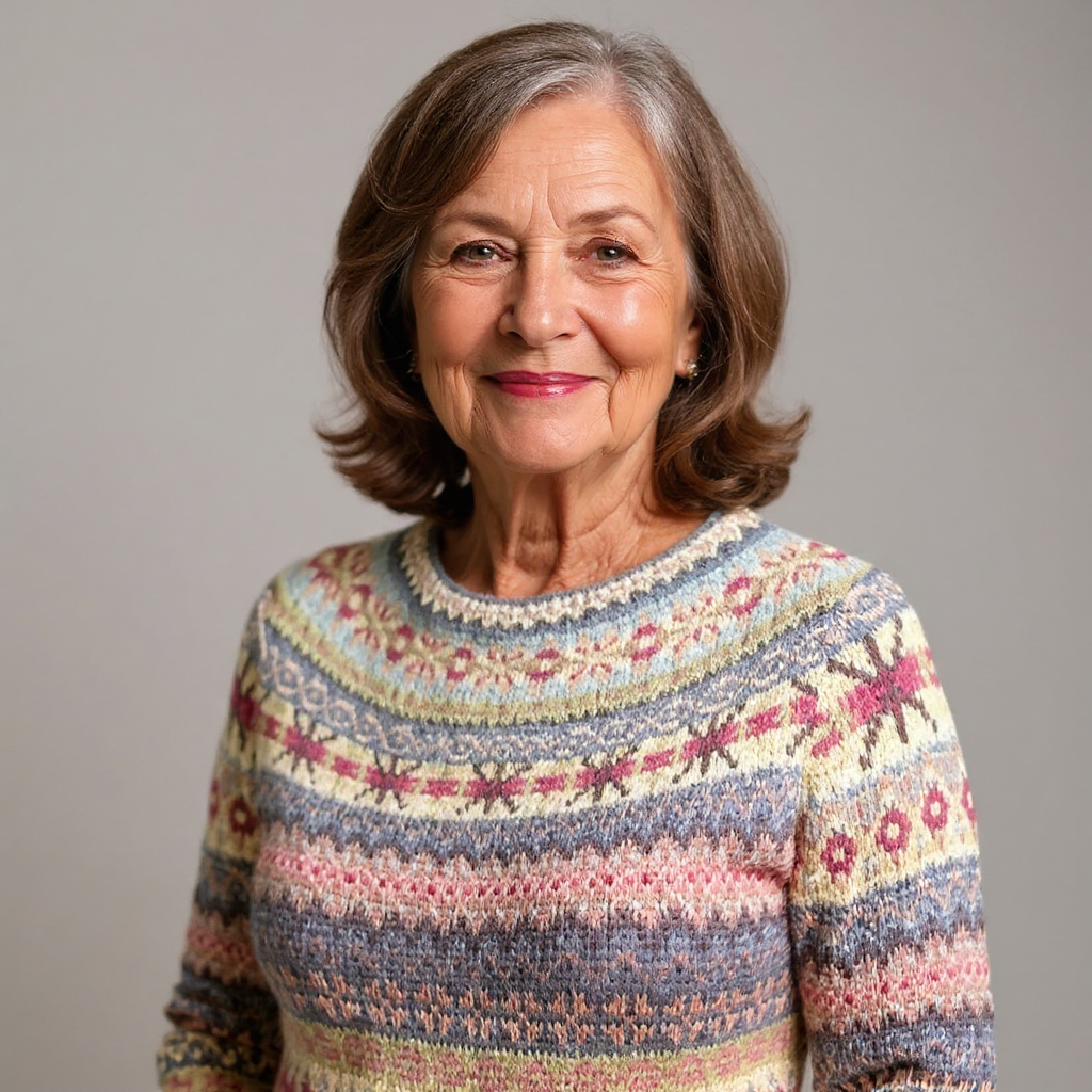 Zuzanna - Vintage-Pullover