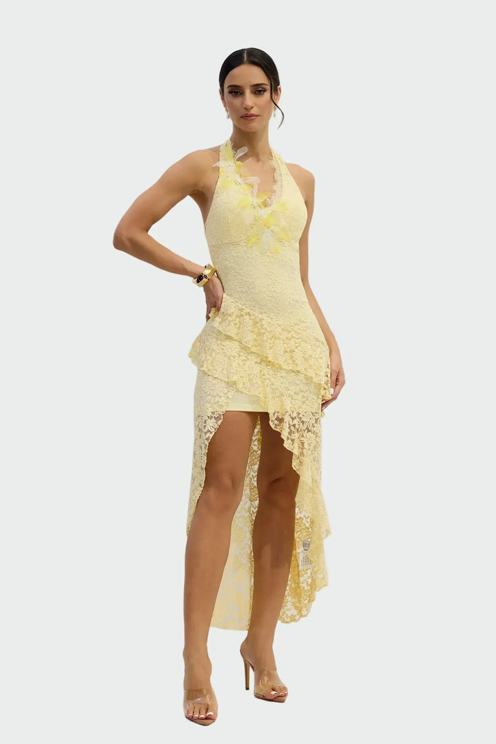 Veronika | Elegantes Minikleid mit schmalen Trägern