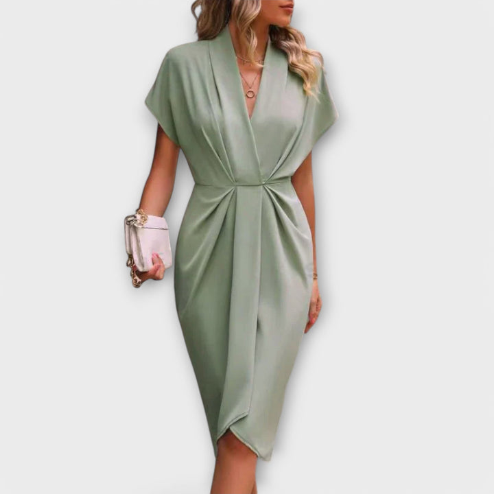 Serena - Midi-Wickelkleid
