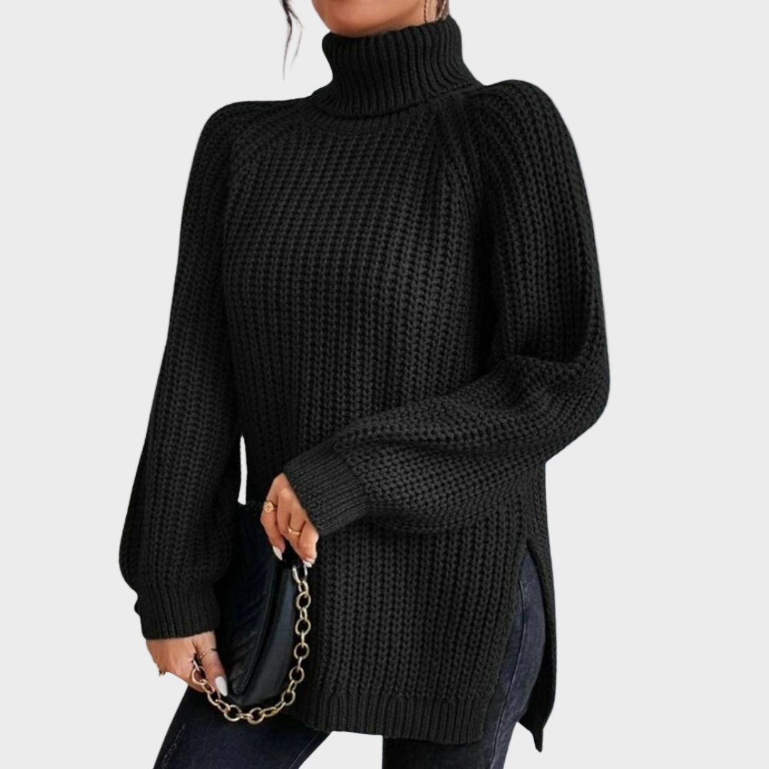 Yara | Damen-Rollkragenpullover für den Winter