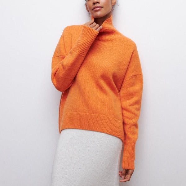 Katrielle | Bequemer Rollkragenpullover