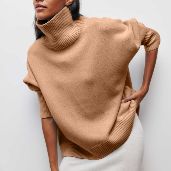 Katrielle | Bequemer Rollkragenpullover