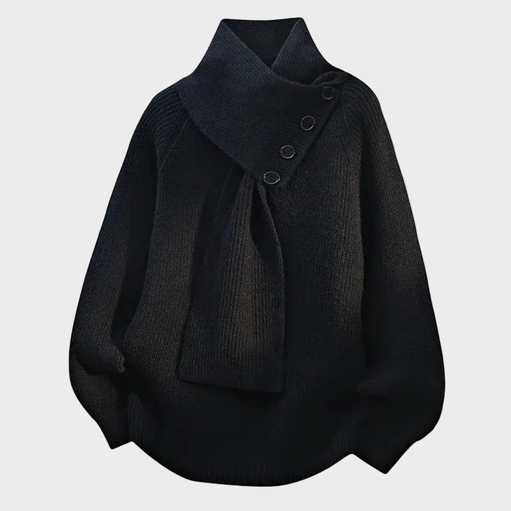 Arielle | Bequemer Pullover mit Schalkragen