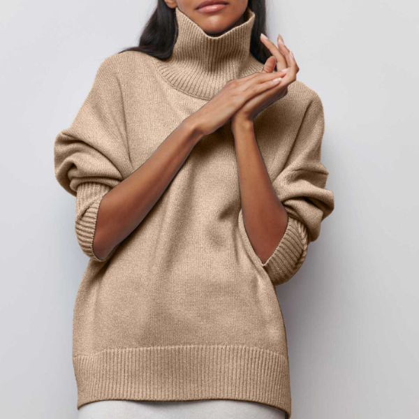 Katrielle | Bequemer Rollkragenpullover