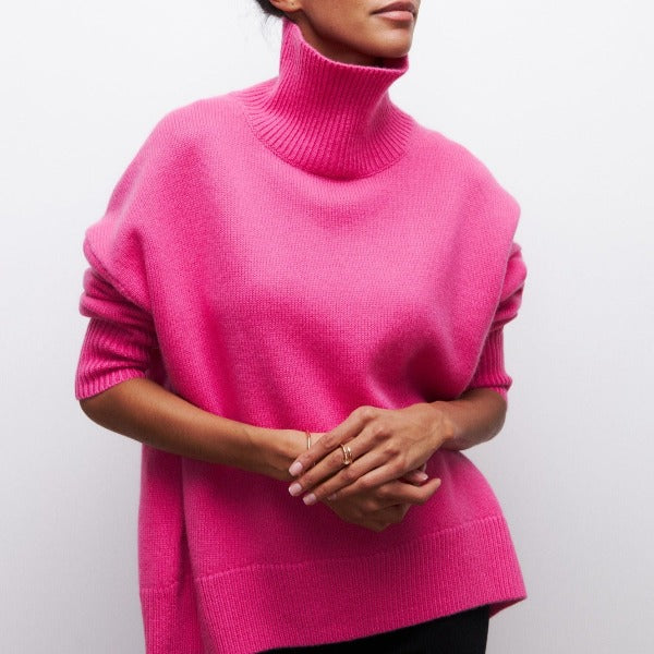 Katrielle | Bequemer Rollkragenpullover
