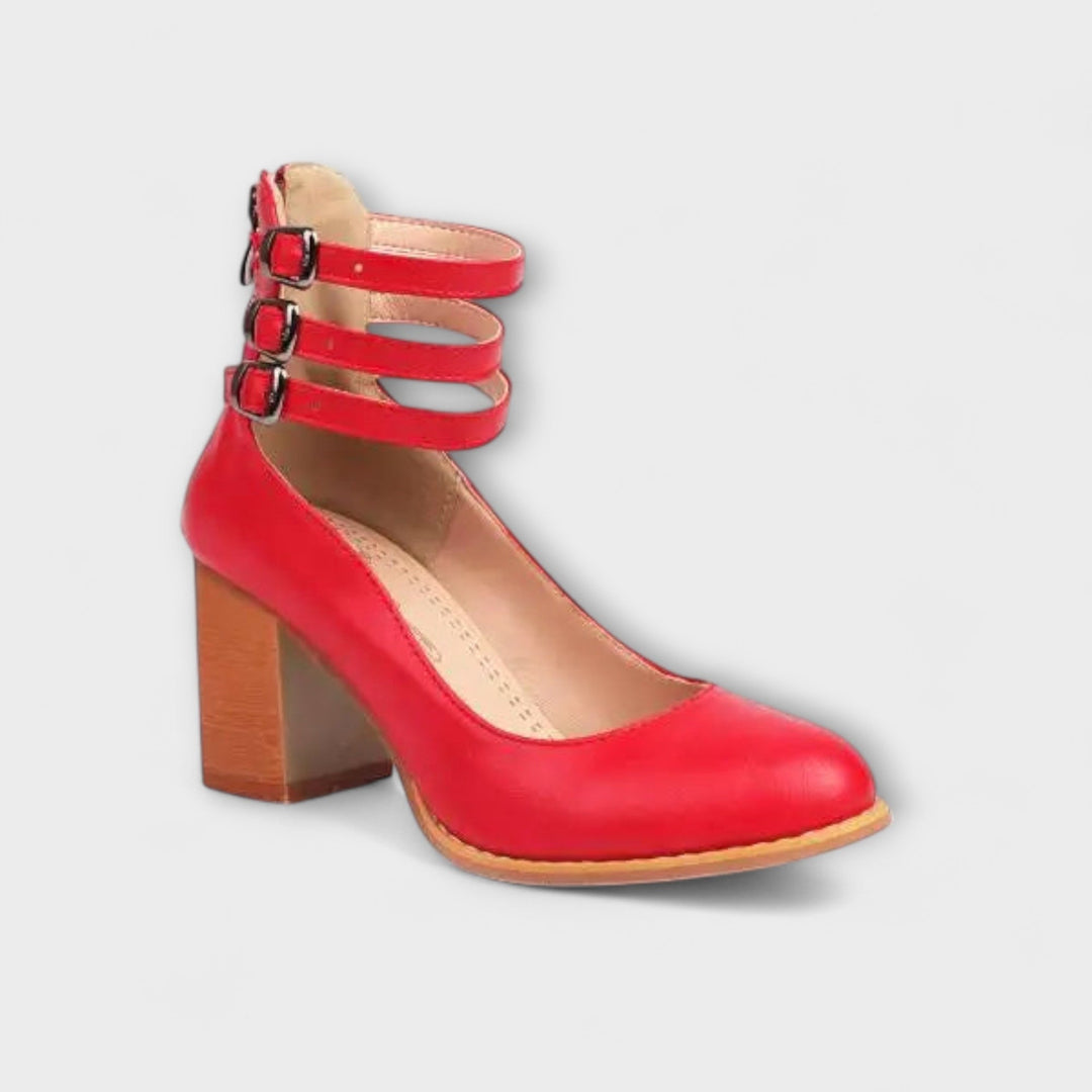 Alira – Pumps mit Knöchelriemen Design