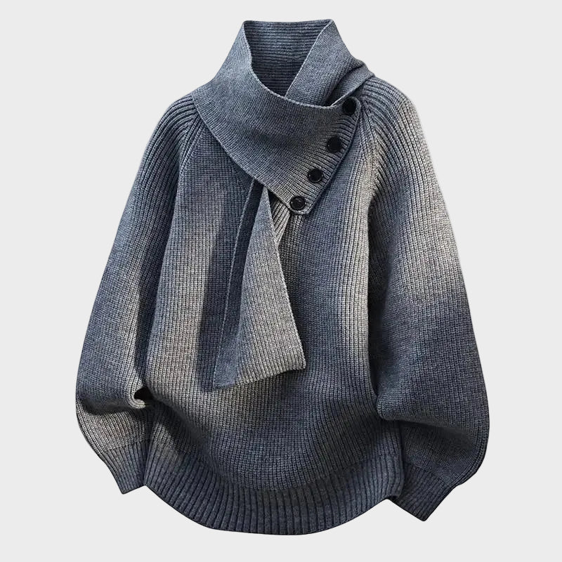 Arielle | Bequemer Pullover mit Schalkragen