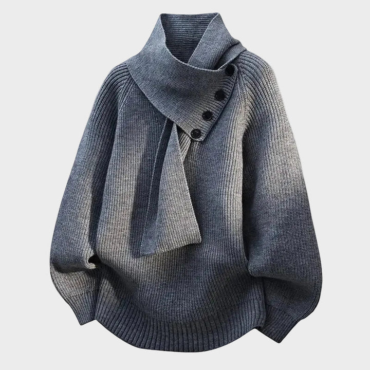 Arielle | Bequemer Pullover mit Schalkragen