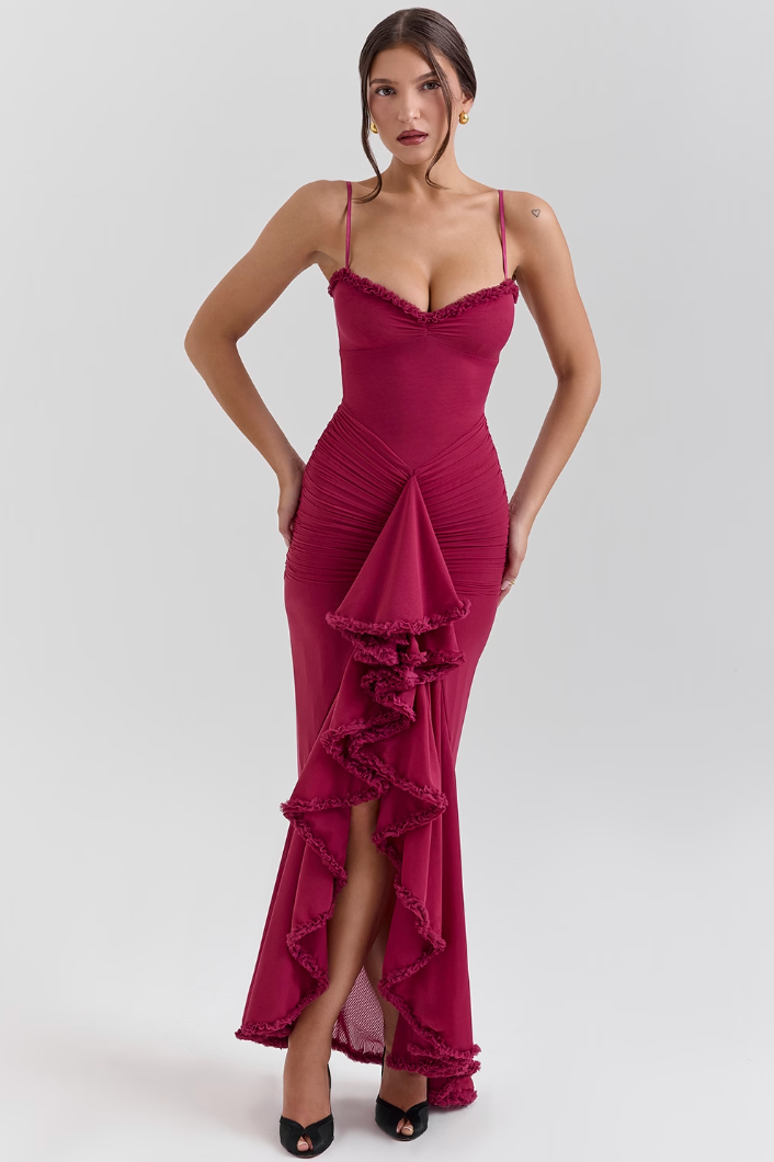 Henrike | Elegantes Kleid mit Volants