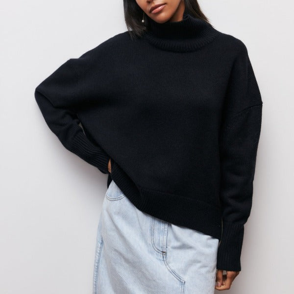 Katrielle | Bequemer Rollkragenpullover