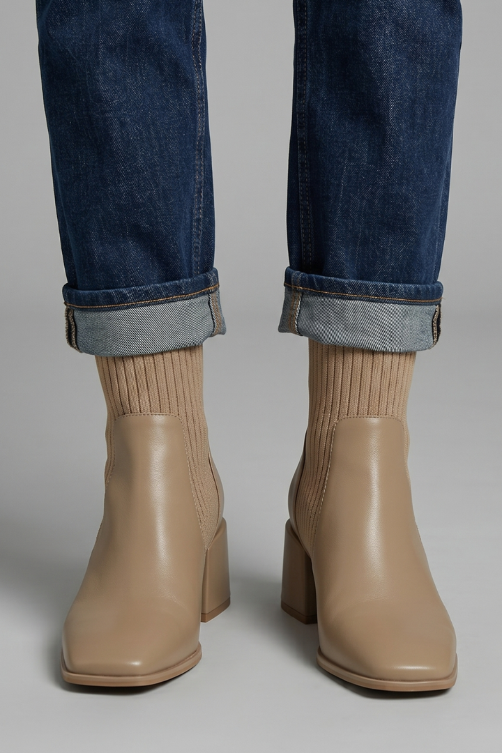 Wendy | Ankle Boots mit Blockabsatz-Design für den Herbst