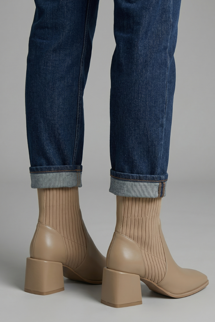 Wendy | Ankle Boots mit Blockabsatz-Design für den Herbst