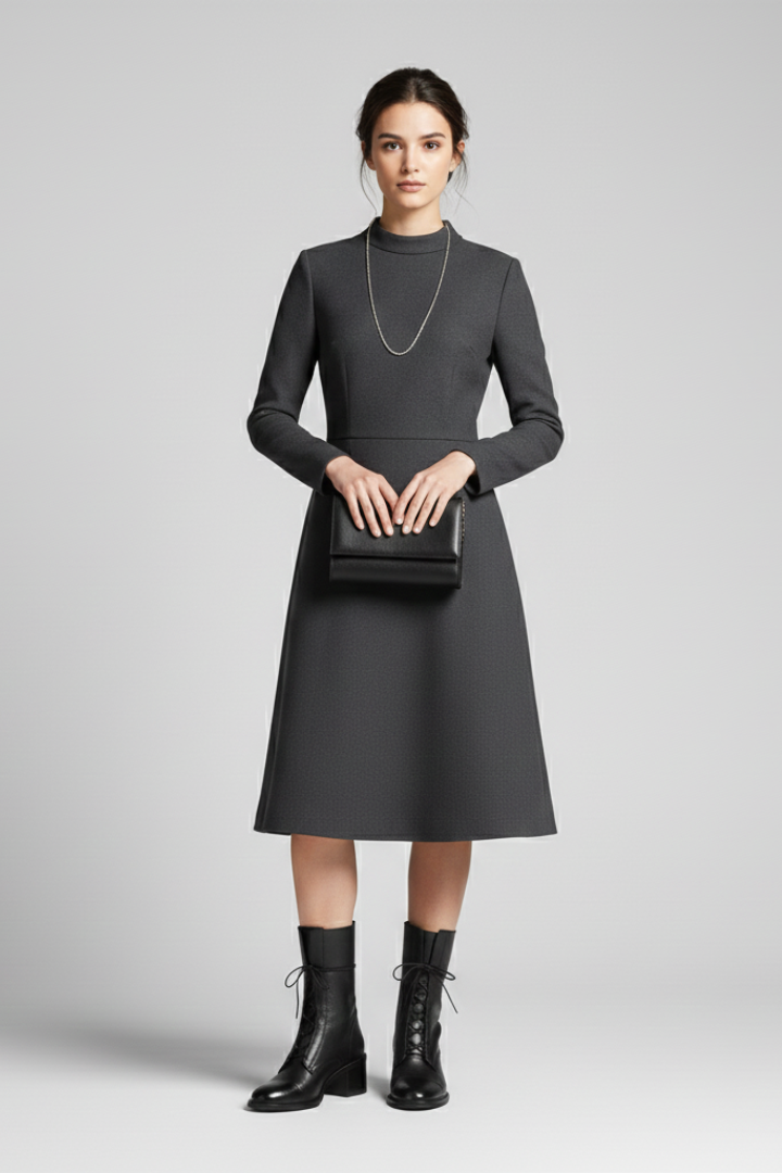 Farrah | Ankle Boots mit Schnürverschluss und Blockabsatz