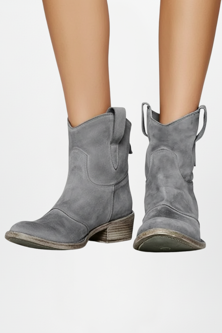 Quinn | Ankle Boots mit Zugschlaufen